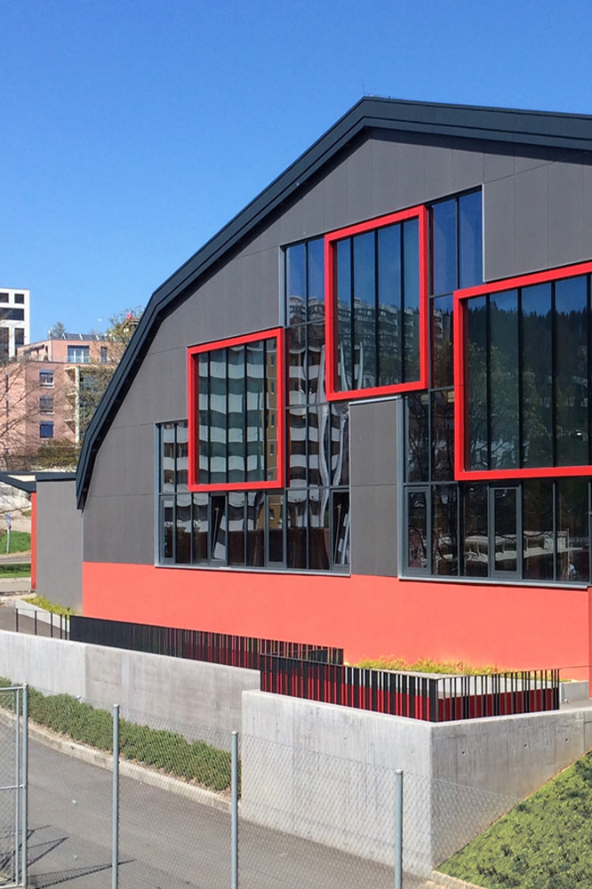 rénovation d'une halle de sports - ANT architecture - La Chaux-de-Fonds